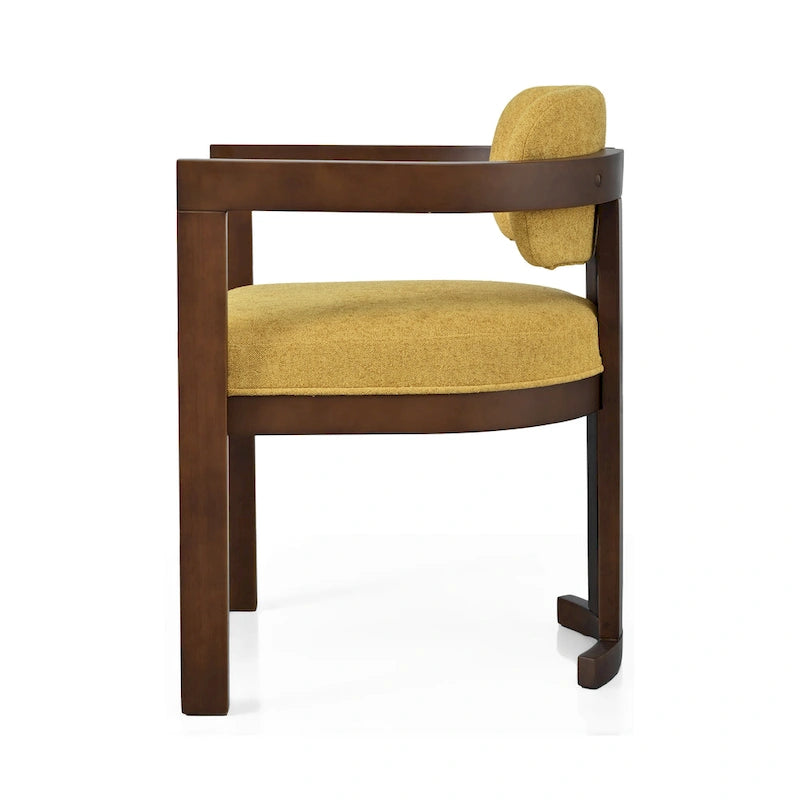 - Evelyn Upholstered Rubberwood Dining Chairs (Set of 4)