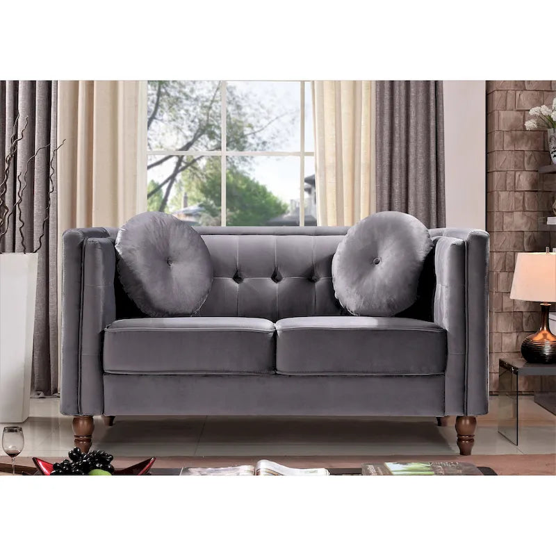 Angie Classic Kittleson Chesterfield Loveseat