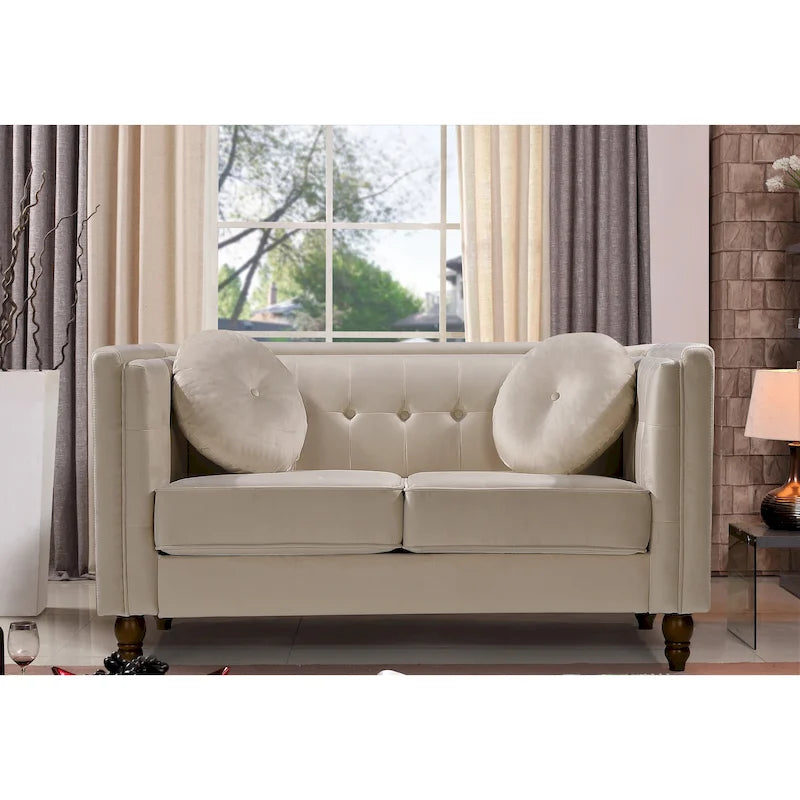 Angie Classic Kittleson Chesterfield Loveseat