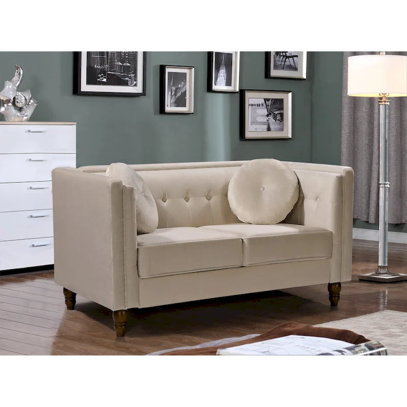 Angie Classic Kittleson Chesterfield Loveseat
