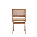 Hamlet Dining Chair in Black and Natural Cane - Set of 2
