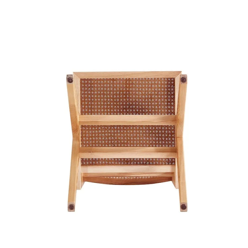 Hamlet Dining Chair in Black and Natural Cane - Set of 2