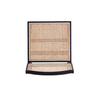 Hamlet Dining Chair in Black and Natural Cane - Set of 2