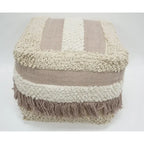 Wool Cotton Marko Pouf