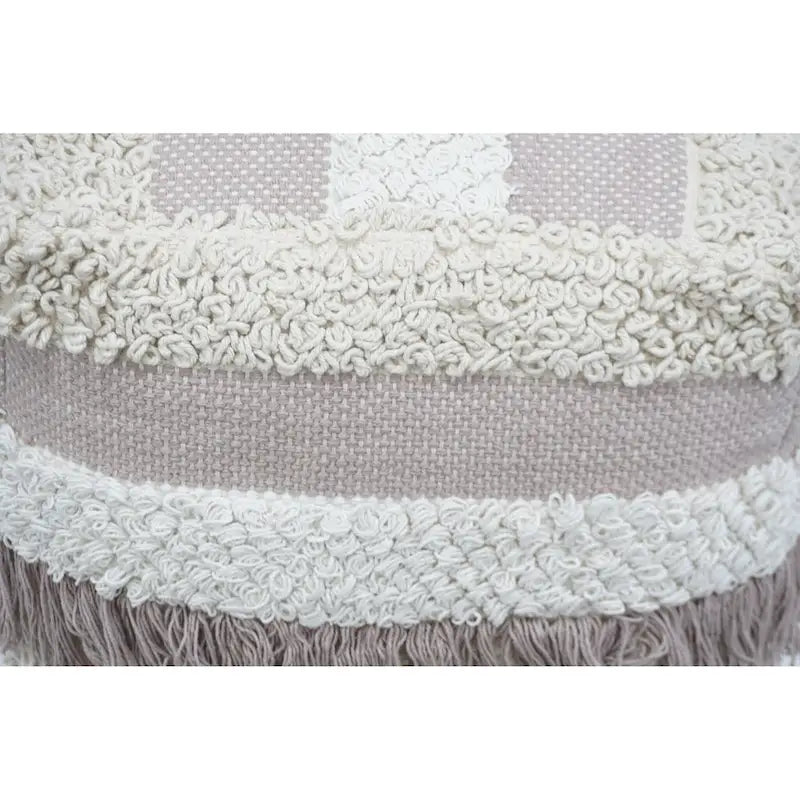 Wool Cotton Marko Pouf