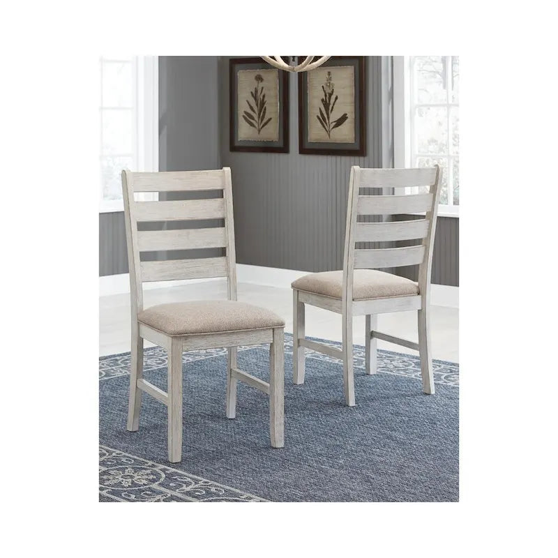 Skempton Whitewashed Dining Chairs (Set of 2)