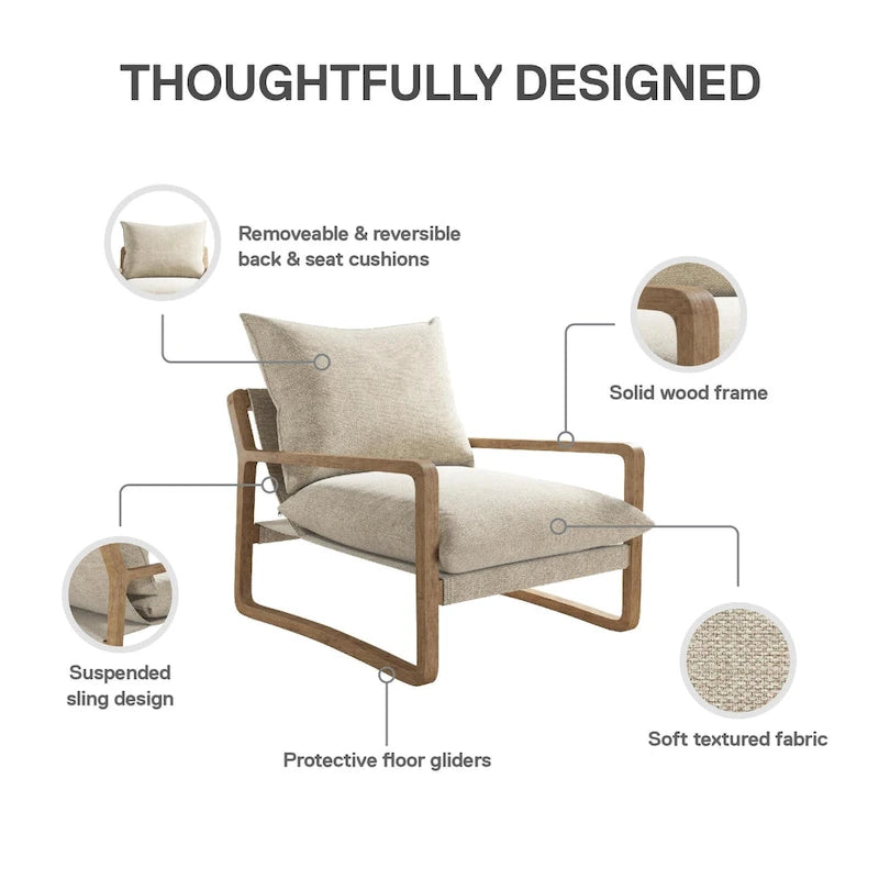 Janae Sling Accent Chair