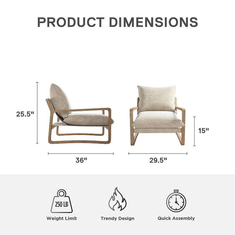 Janae Sling Accent Chair