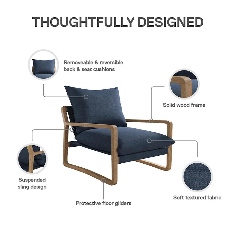 Janae Sling Accent Chair