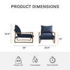 Janae Sling Accent Chair