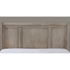 Nahkohe Transitional Grey Wood 2-Piece Storage Sleigh Bed and Chest Set by