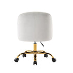 Louie Armless Velvet Desk Chairs
