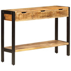  Sideboard with 3 Drawers 43.3x13.8x29.5 Solid Mango Wood