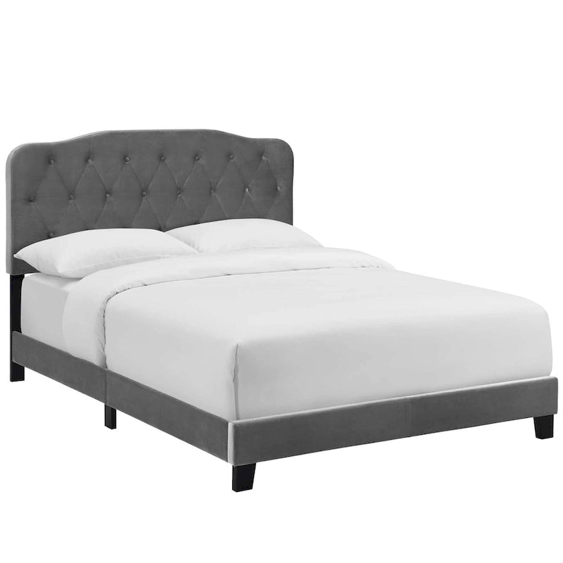  Ploce Queen Upholstered Velvet Bed