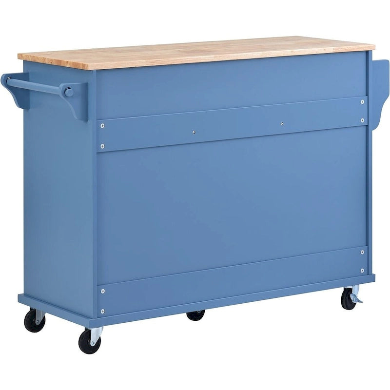 53 Rolling Mobile Island Kitchen Island Cart