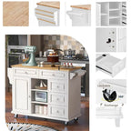 53 Rolling Mobile Island Kitchen Island Cart