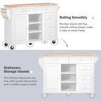 53 Rolling Mobile Island Kitchen Island Cart