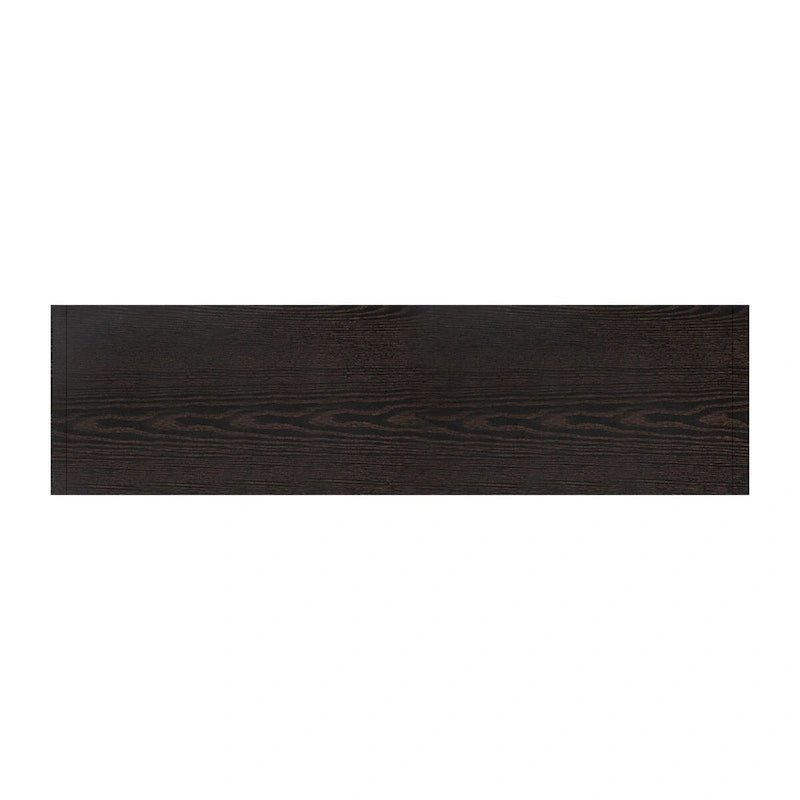 34 Tall MDF 3-door Accent Cabinet with Adjustable Shelf