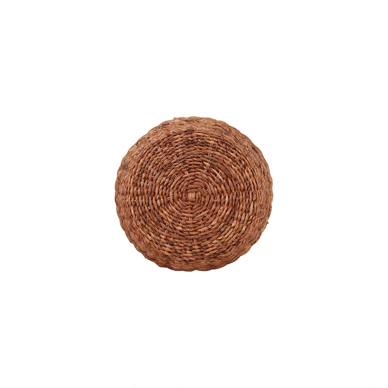 Java Wicker End Table